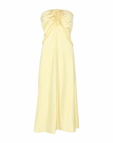 Actualee Woman Maxi dress Yellow Polyester Cover