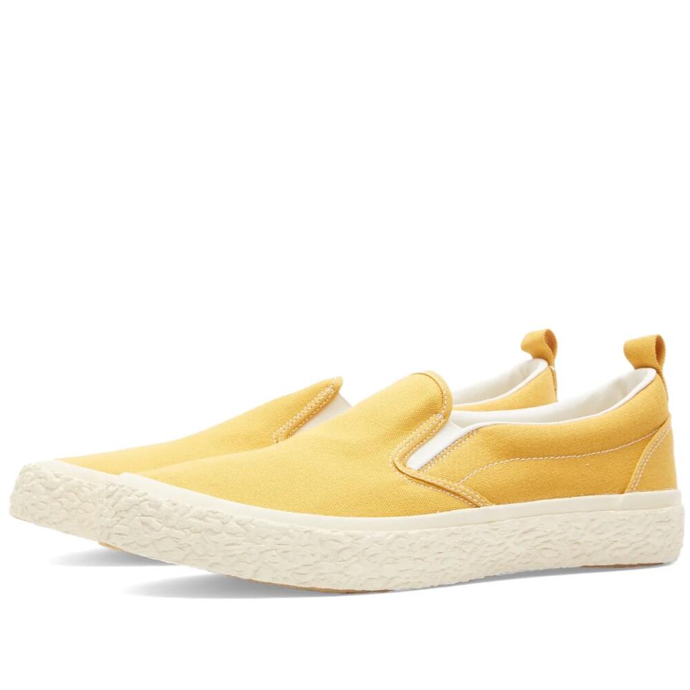 YMC Men's Slip-On Sneakers in Yellow Cover