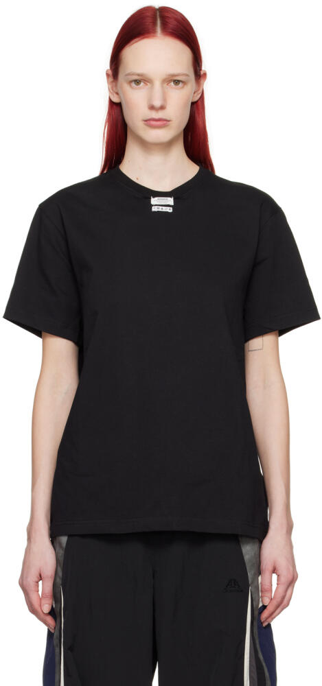 ADER error Black Langle T-Shirt Cover