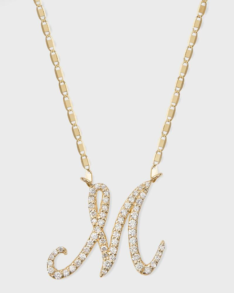 LANA Small Flawless Malibu Diamond Initial Necklace, A-Z Cover