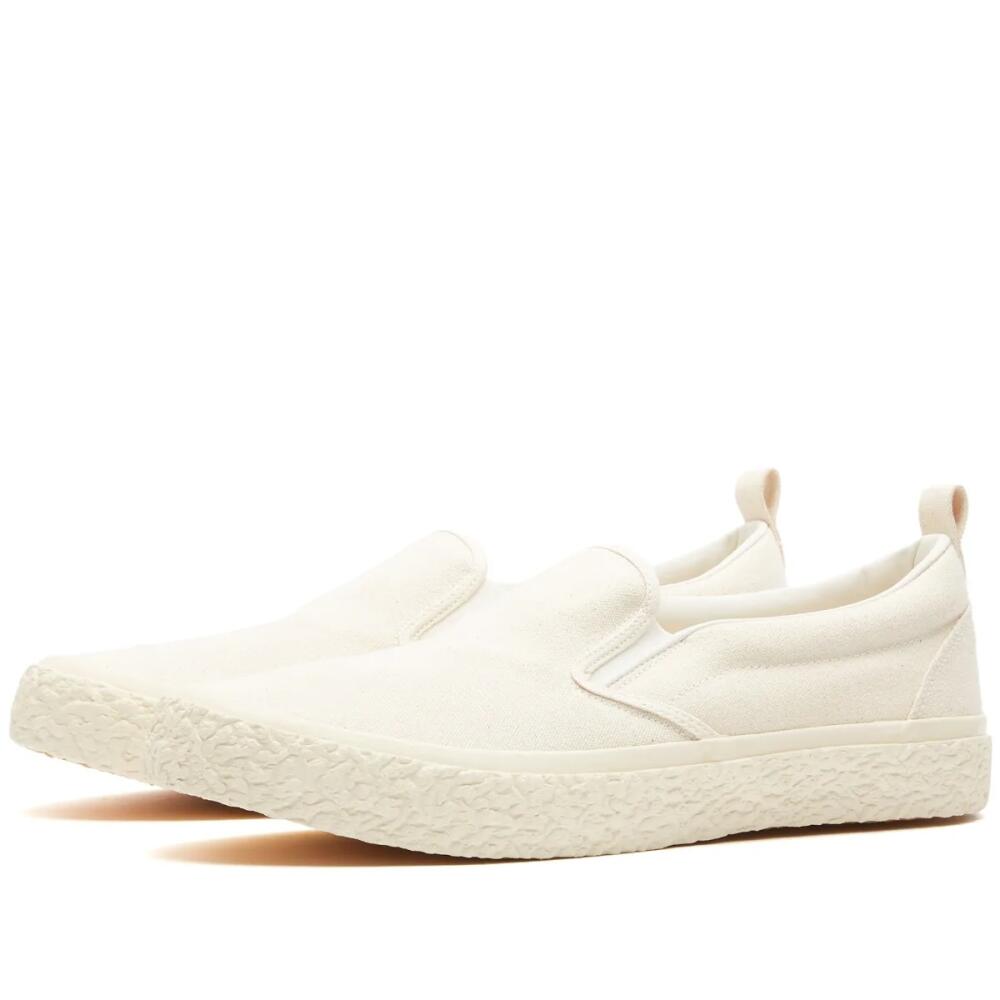 YMC Men's Slip-On Sneakers in Off-White Cover