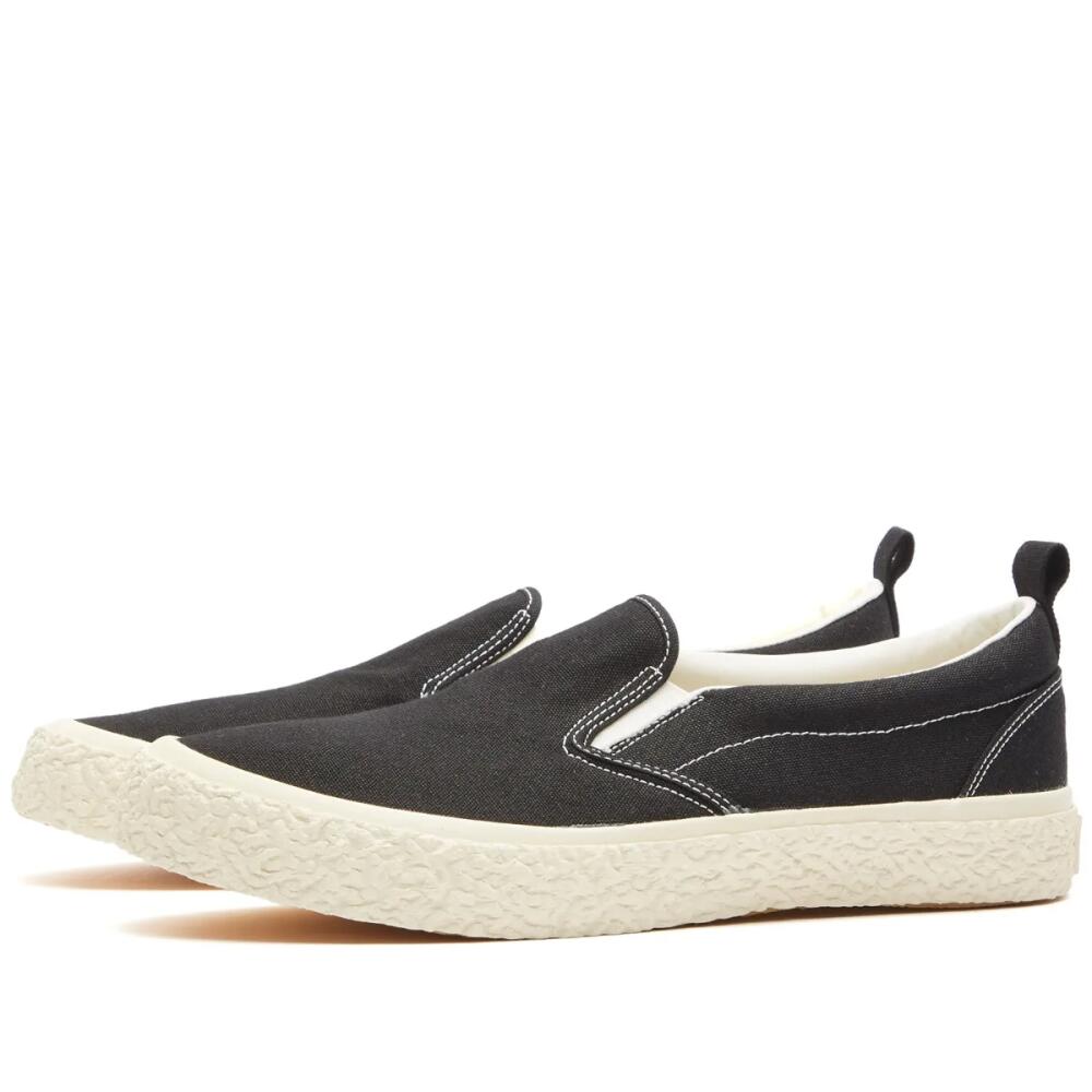 YMC Men's Slip-On Sneakers in Black Cover