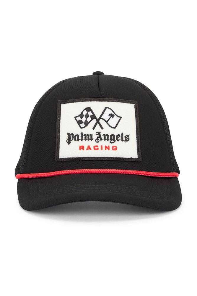 Palm Angels Pa Racing Cap in Black Cover