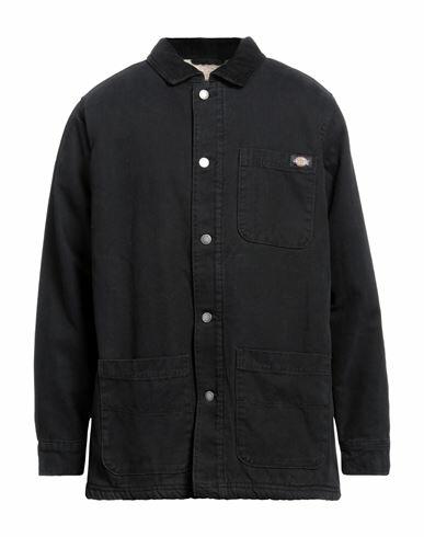 Dickies Man Coat Black Cotton Cover