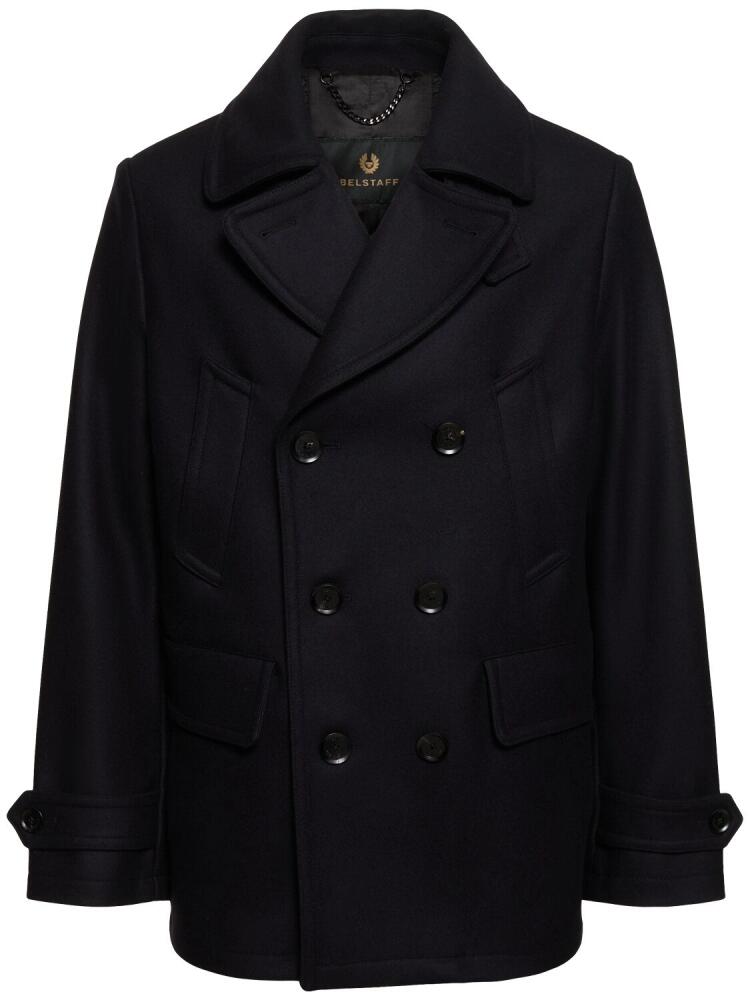 BELSTAFF Milford Wool Blend Peacoat Cover