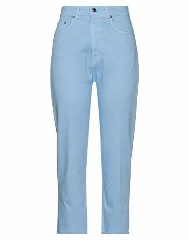 N°21 Woman Pants Sky blue Cotton, Elastane Cover