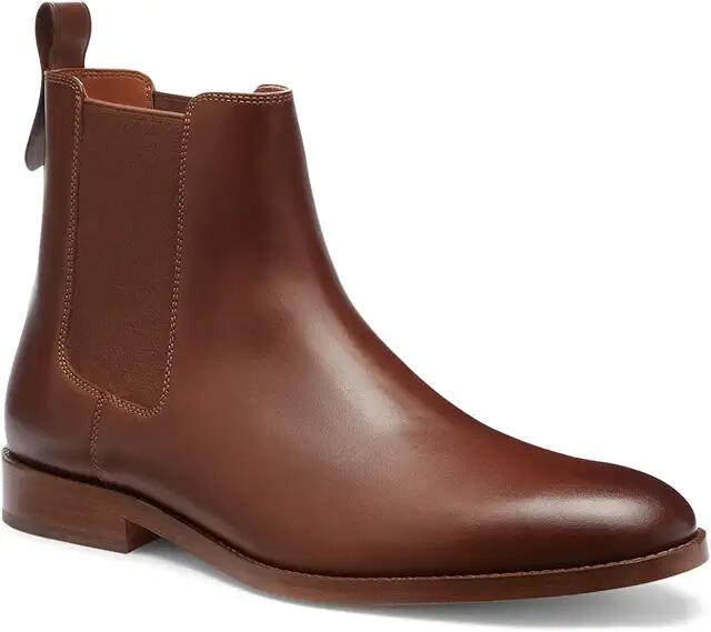 COACH Dalton Chelsea Boot (Dark Saddle) Men's Shoes Cover