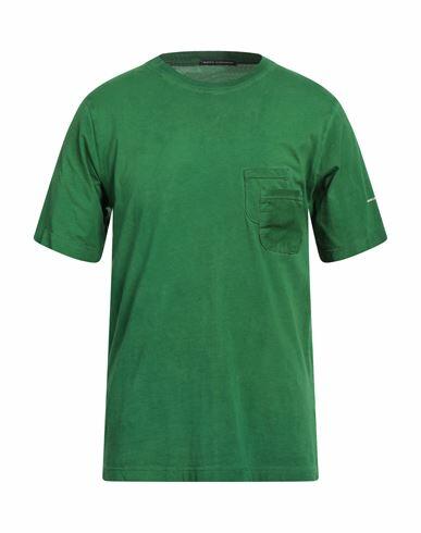 Daniele Alessandrini Man T-shirt Green Cotton Cover