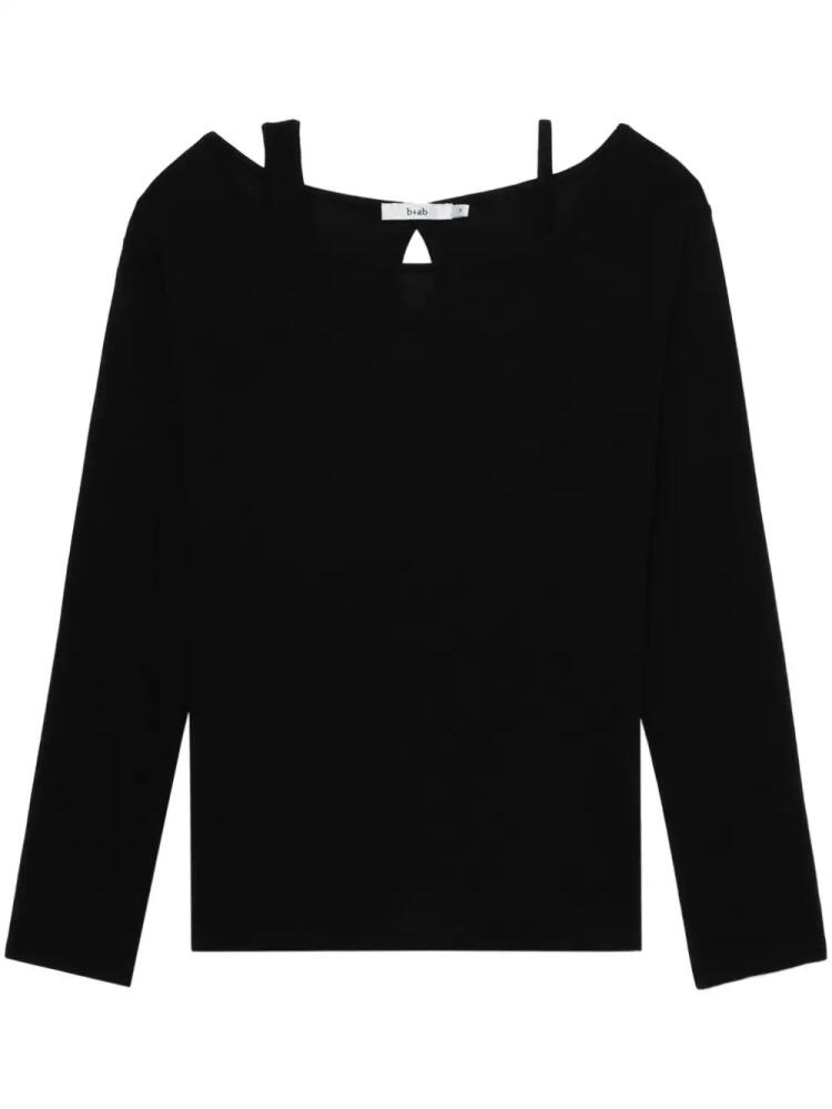 b+ab long-sleeve T-shirt - Black Cover