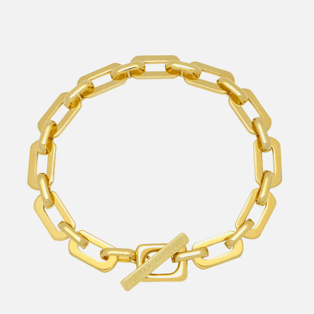 Estella Bartlett Square Link T-Bar Gold-Tone Bracelet Cover