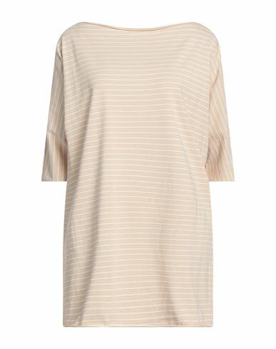 Vicolo Woman Sweater Beige Cotton, Elastane Cover