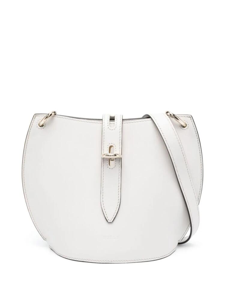 Furla Unica leather satchel bag - White Cover