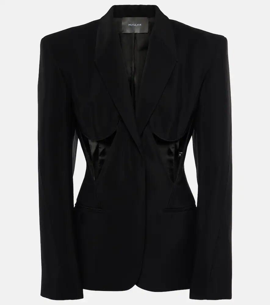 Mugler Cutout blazer Cover