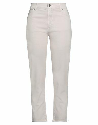 Soallure Woman Pants Beige Cotton, Elastane Cover