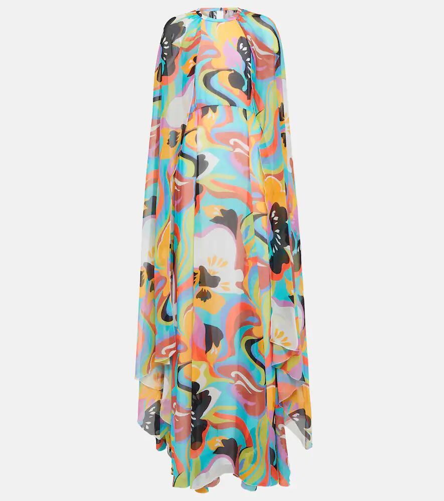 Etro Printed silk gown Cover