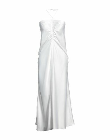 Actualee Woman Maxi dress White Polyester Cover