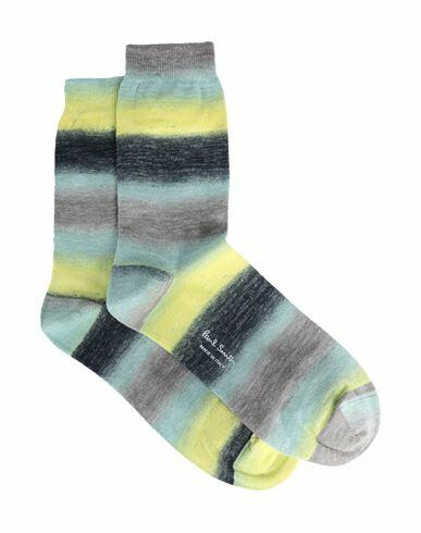 Paul Smith Woman Socks & Hosiery Light green Cotton, Polyamide, Elastane Cover