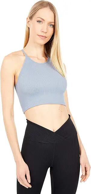 FP Movement Cropped Run Tank (Grey) Women's Sleeveless Cover