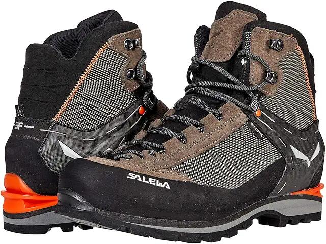 SALEWA Crow GTX (Wallnut/Fluo Orange) Men's Shoes Cover