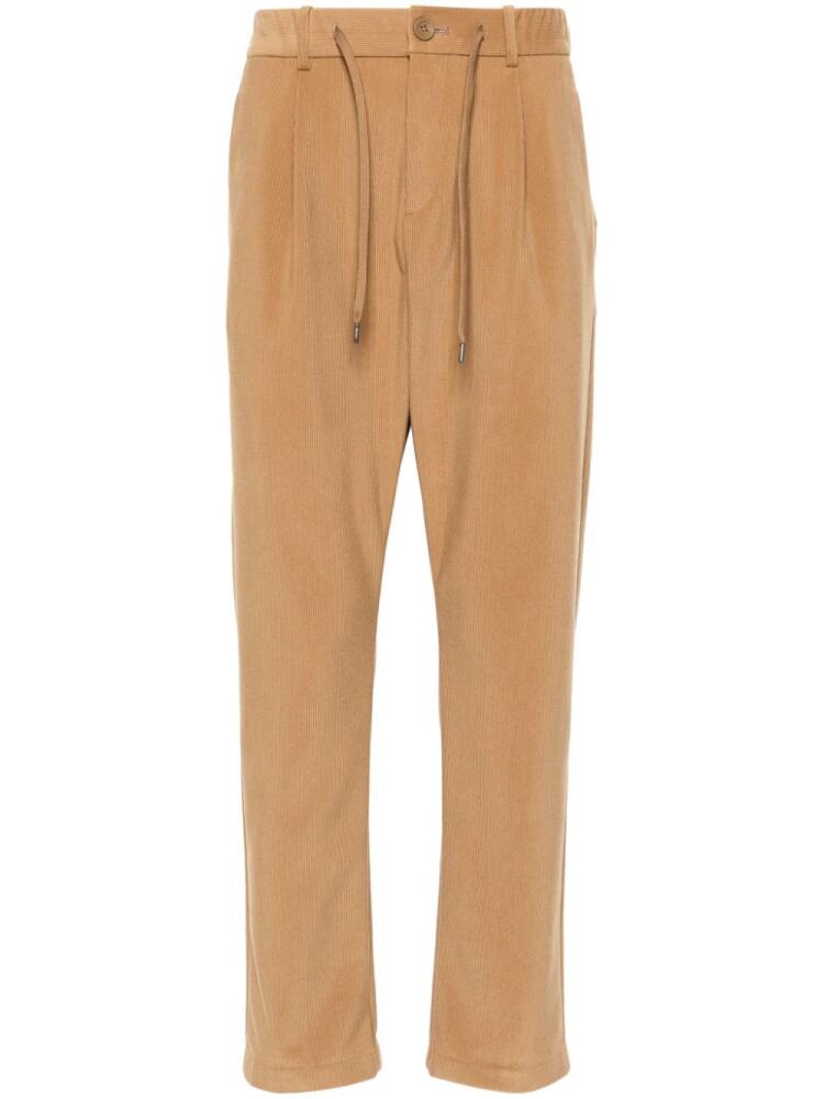 Herno logo-plaque trousers - Neutrals Cover