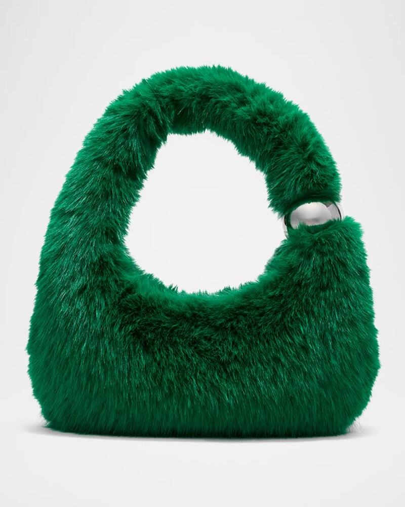 SIMONMILLER Figures Faux Fur Top-Handle Bag Cover