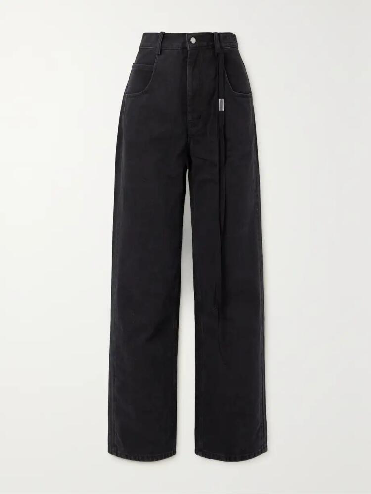 Ann Demeulemeester - Claire High-rise Straight-leg Jeans - Gray Cover