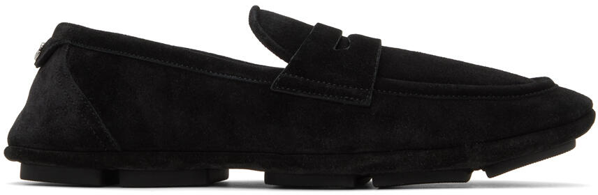 Dolce&Gabbana Black DG Driver Loafers Cover