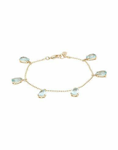 Lauren Ralph Lauren Lauren Ralph Lauren Gold Elegant Bracelet With Its Distinct Tear Shaped Blue Stone Floating Al Woman Bracelet Sky blue Brass, Epoxide resin, Zinc Cover