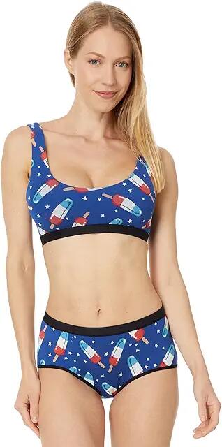 MeUndies U-Neck Bralette (Patriotic Pops) Women's Bra Cover