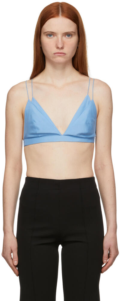 Gauge81 Blue Silk Hakone Bralette Cover