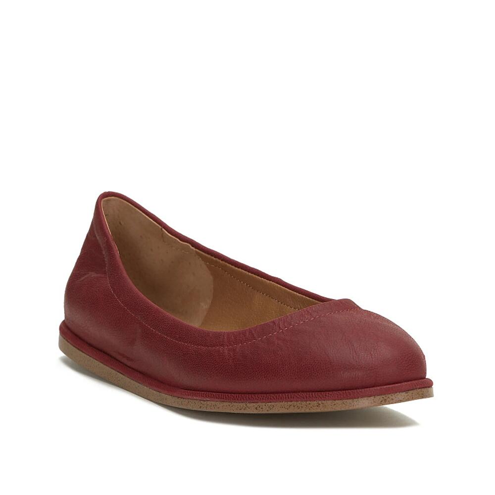 Lucky Brand Wimmie Flat | Women's | Red Nubuck Cover