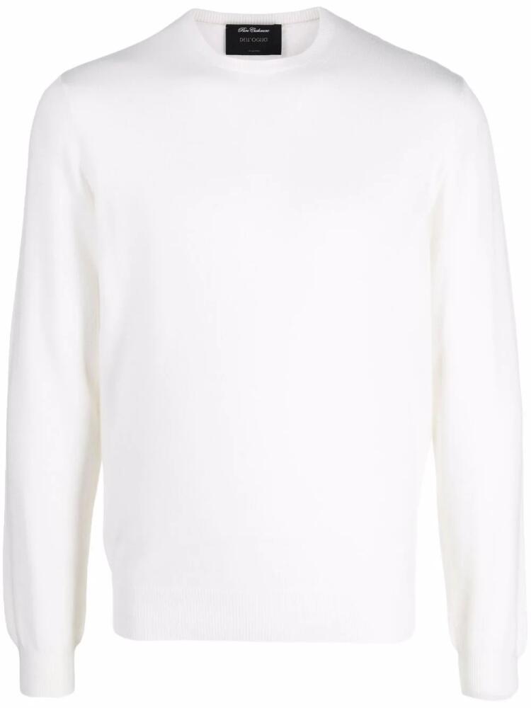 Dell'oglio crew-neck cashmere jumper - Neutrals Cover