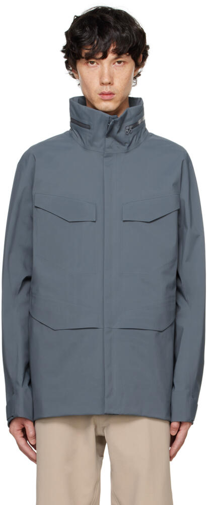 Veilance Blue Field Jacket Cover