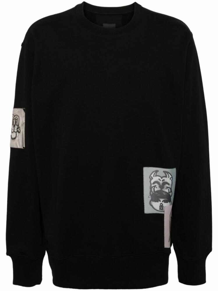 Givenchy Patchwork hoodie - Black Cover