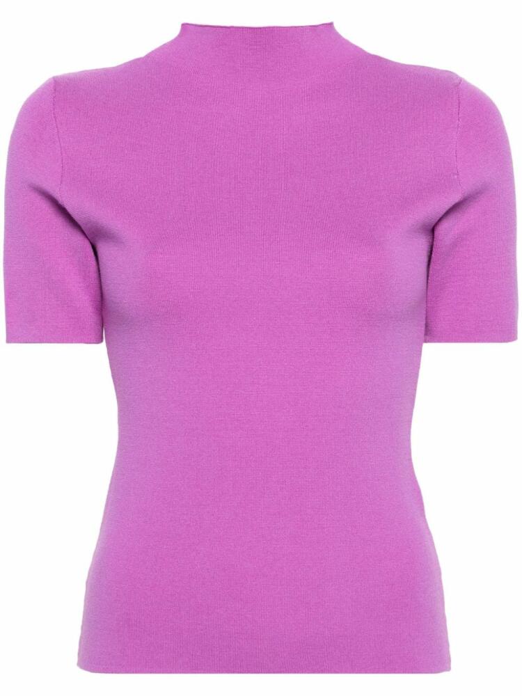 Essentiel Antwerp Frigobar short-sleeve jumper - Purple Cover