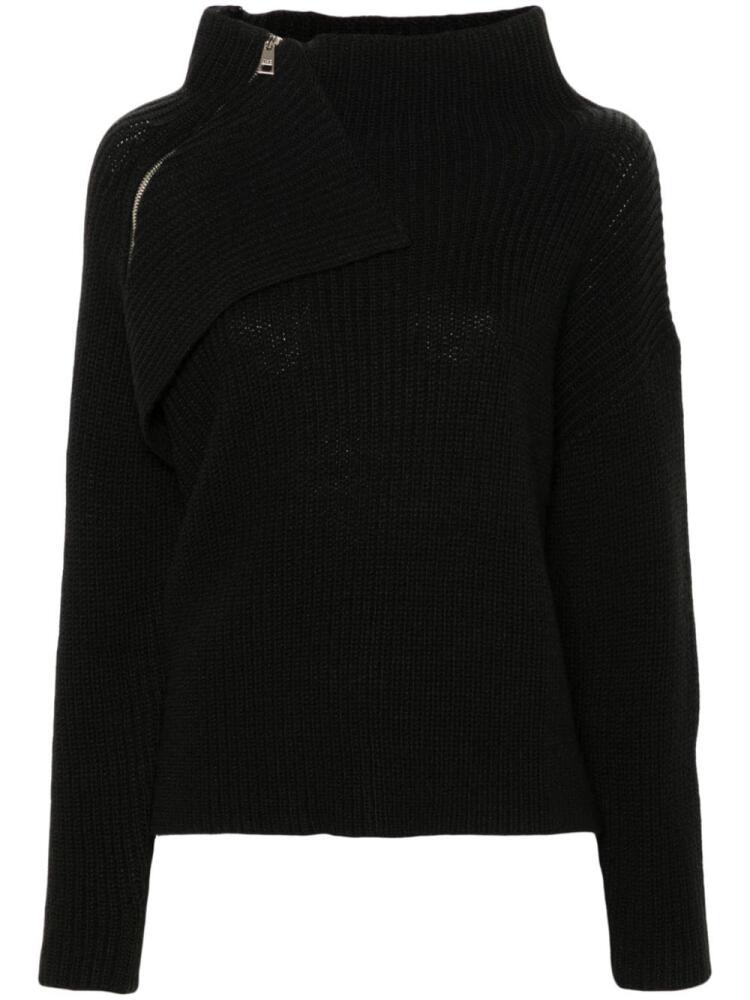 LIU JO ribbed-knit sweater - Black Cover