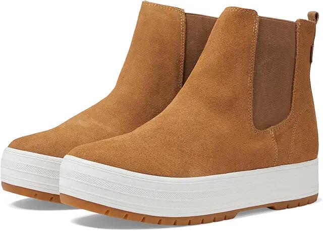 Keds The Platform Chelsea Lug (Brown Suede) Women's Boots Cover