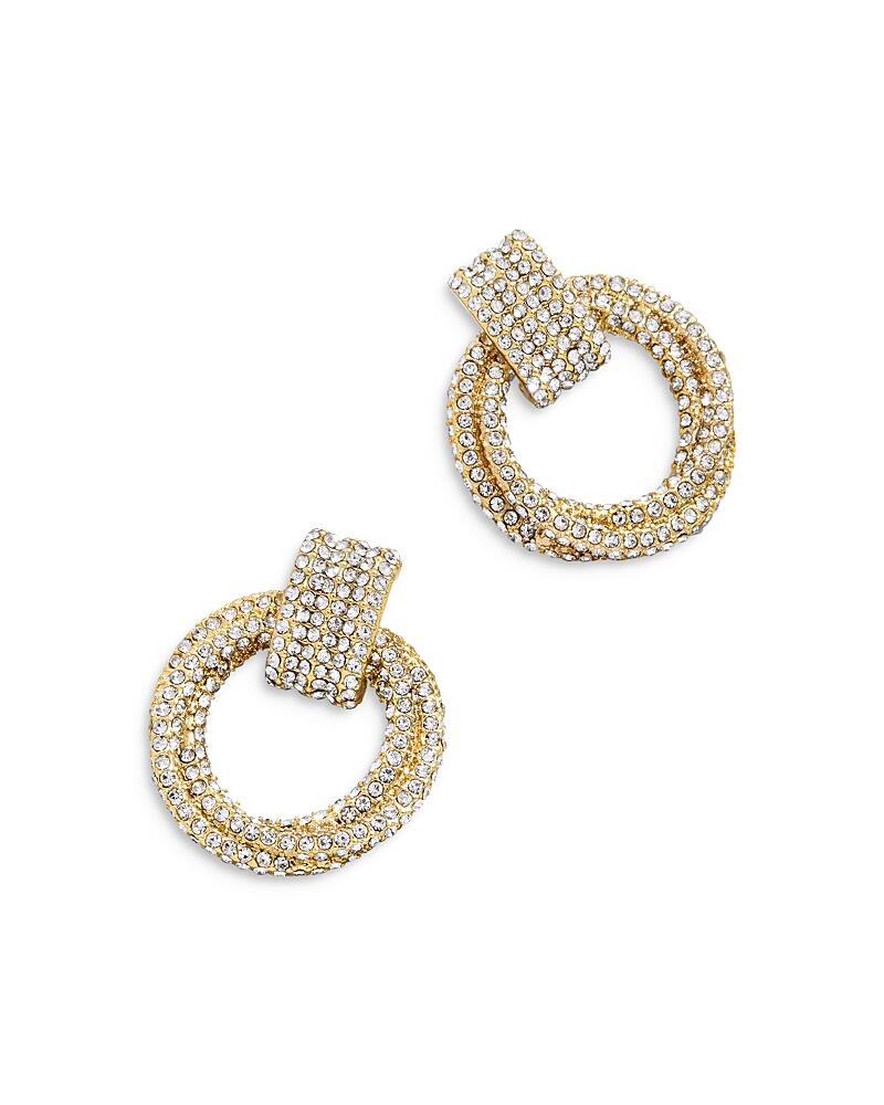 Baublebar Arabella Pave Doorknocker Drop Earrings Cover