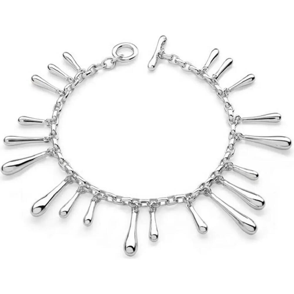 Lucy Quartermaine Multi Drop Bracelet in Sterling Silver Cover