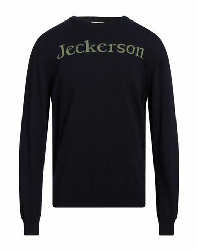 Jeckerson Man Sweater Midnight blue Polyamide, Viscose, Wool, Cashmere Cover