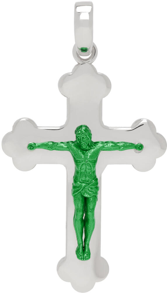 VEERT White Gold 'The Small Jesus Piece' Pendant Cover