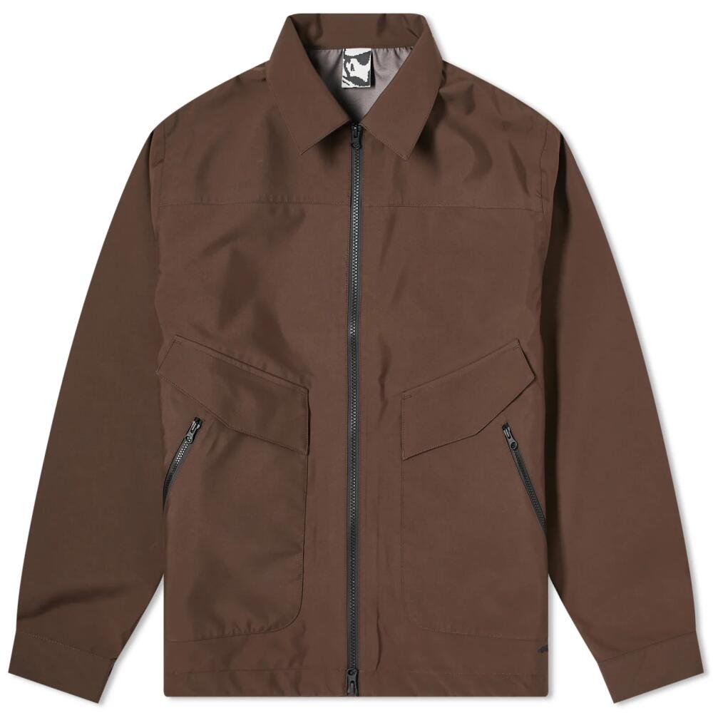 GR10K Men's 3L Overshirt in Soil Brown Cover