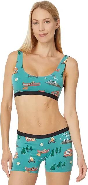 MeUndies U-Neck Bralette (Happy Camper) Women's Bra Cover