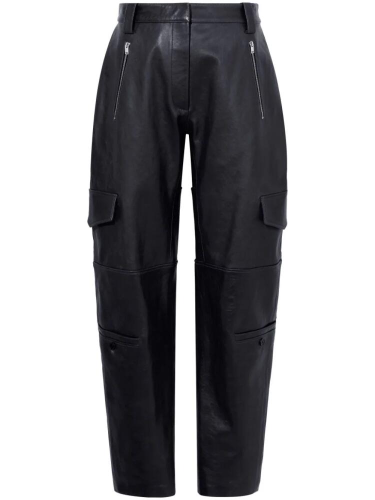 Proenza Schouler Jackson cargo leather trousers - Black Cover