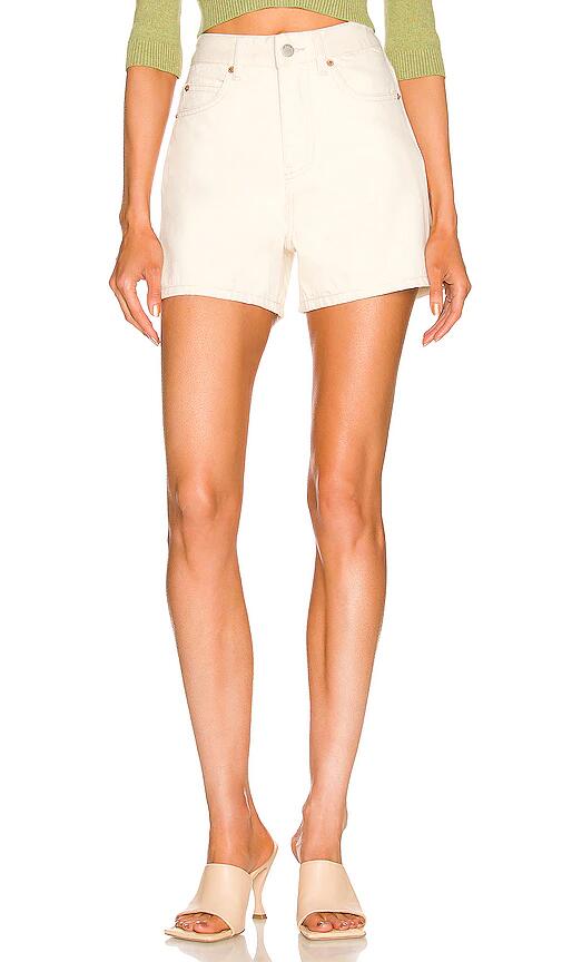 Dr. Denim Nora Shorts in Cream Cover