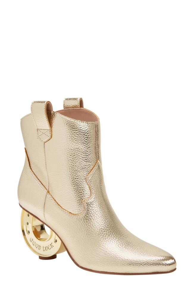 Katy Perry The Horshoee Bootie in Champagne Cover