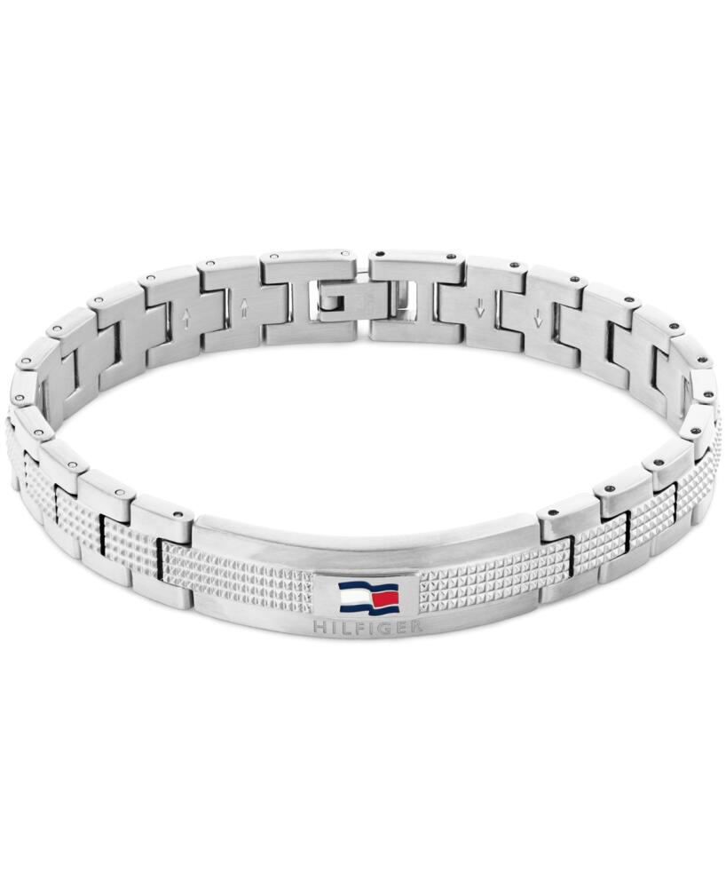 Tommy Hilfiger Men's Stainless Steel Link Bracelet - Silver Cover