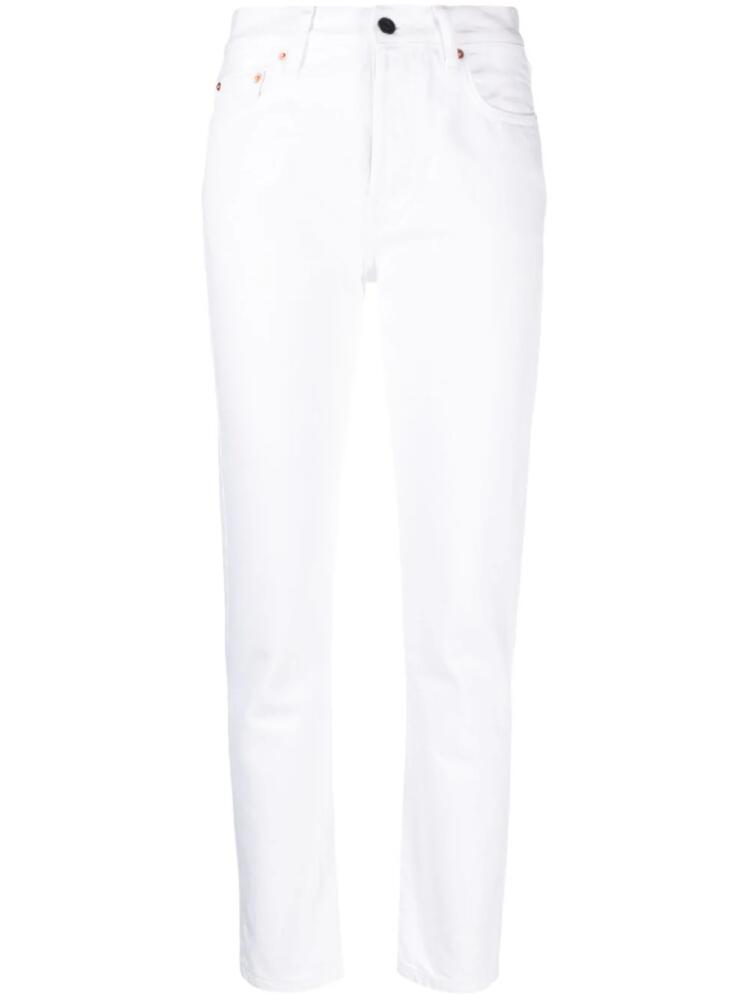 WARDROBE.NYC mid-rise tapered jeans - White Cover