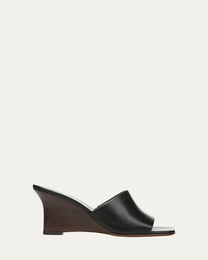 Vince Pia Leather Wedge Sandals Cover