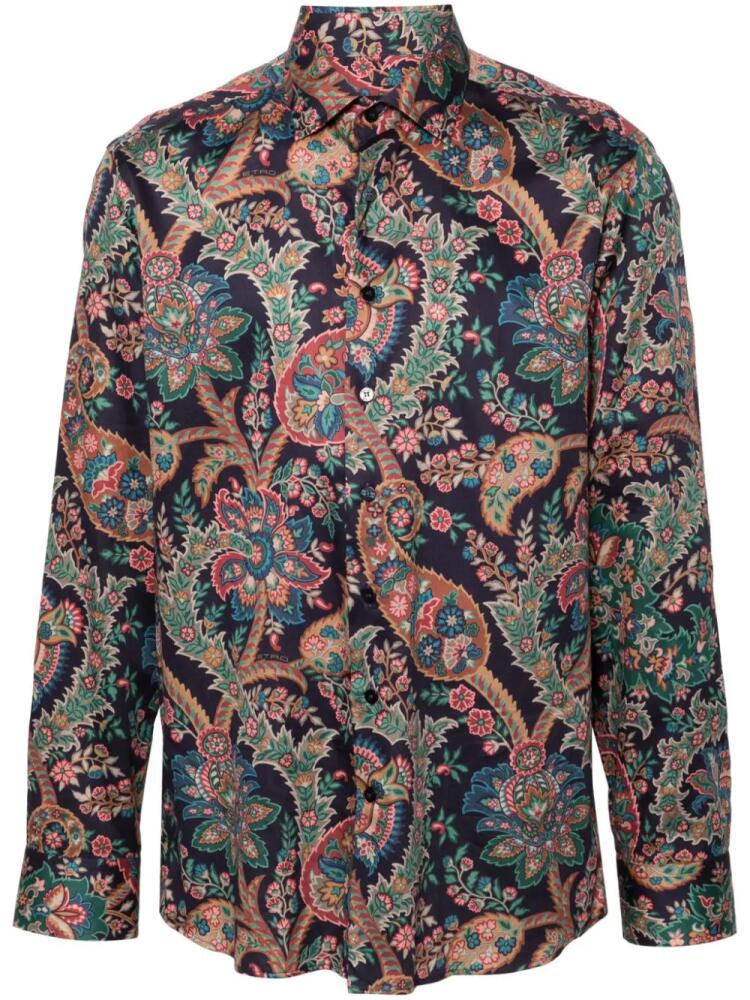 ETRO paisley-print shirt - Blue Cover